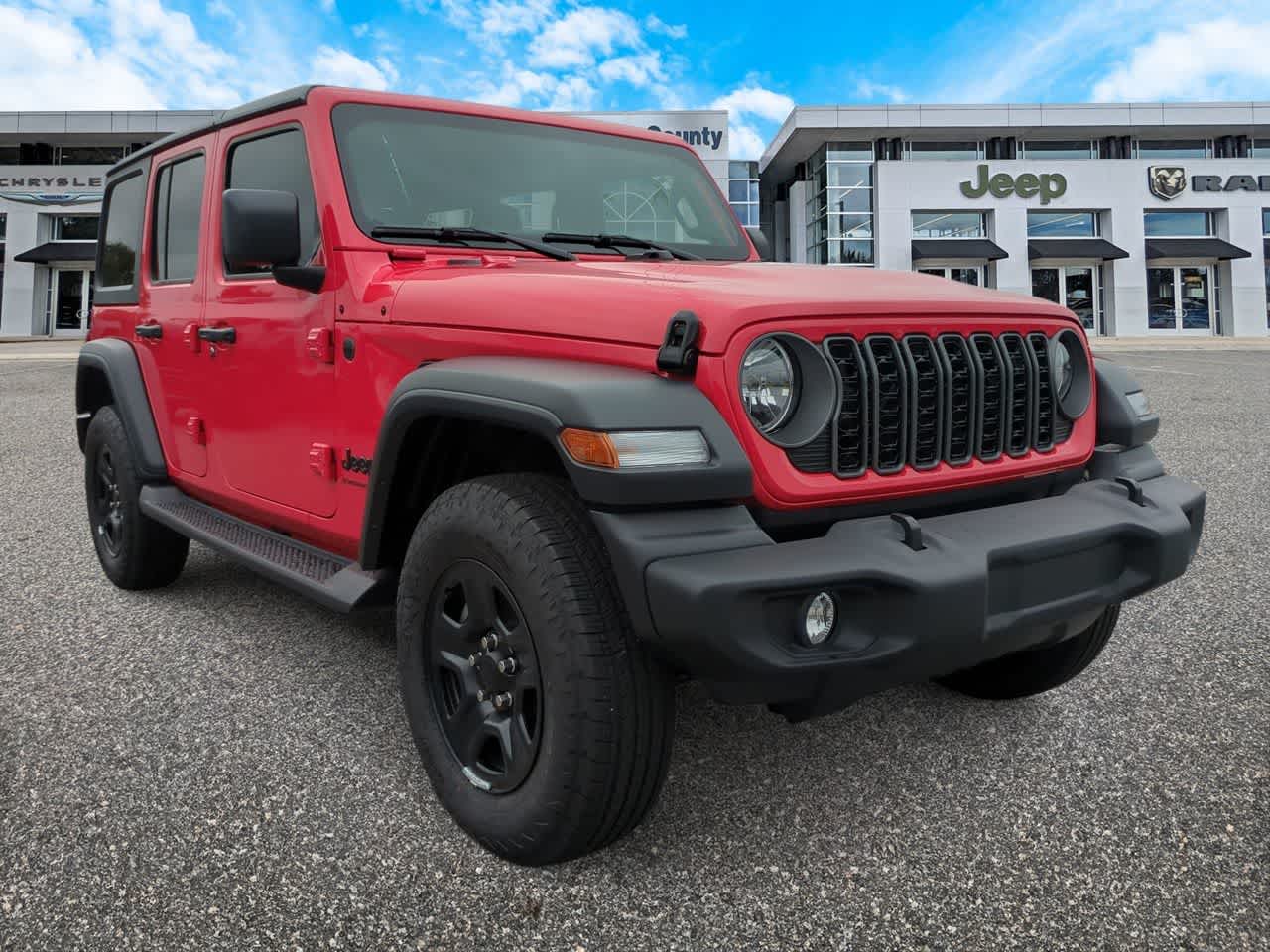 2026 Jeep Wrangler — side profile view